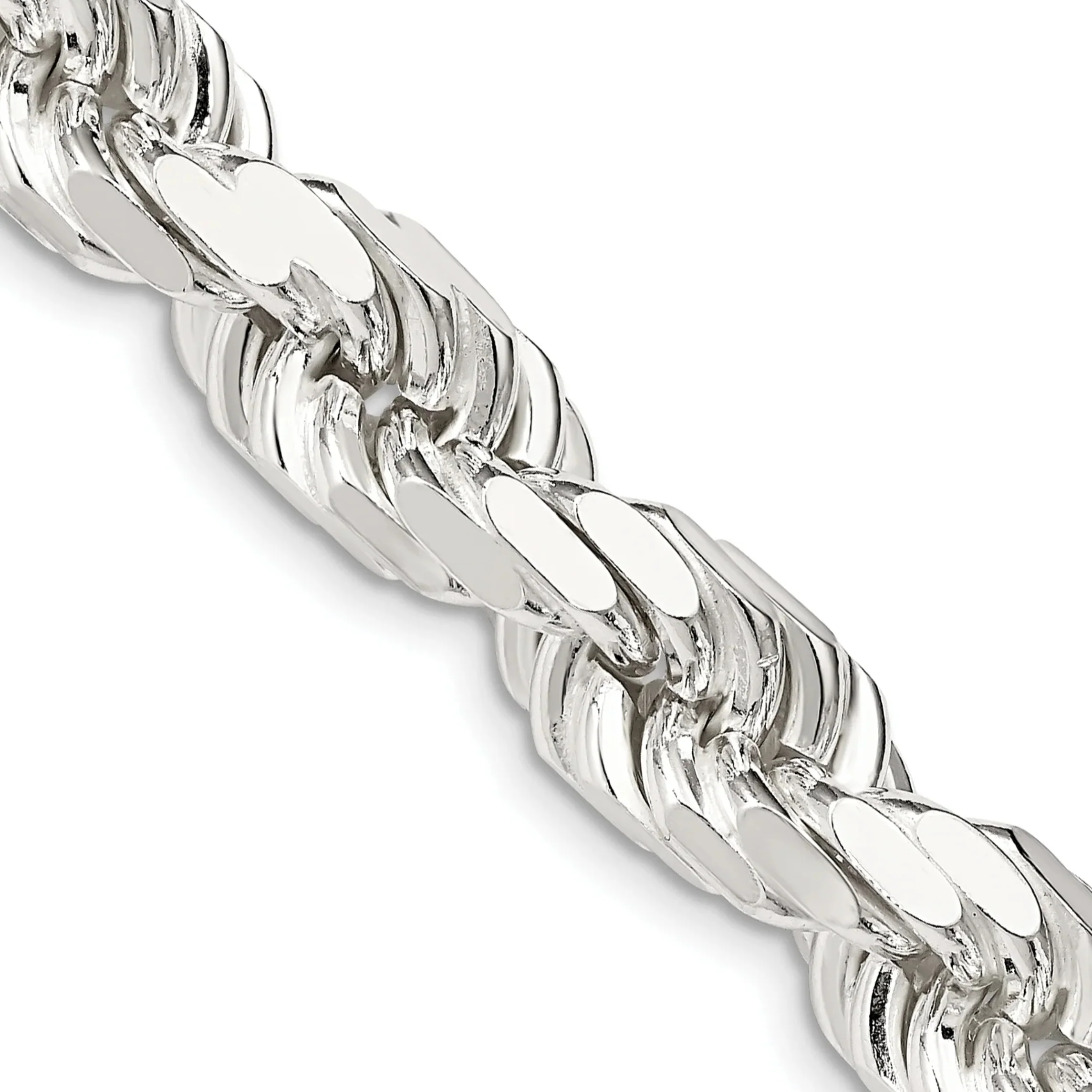 16.5MM ROPE 925 CHAIN DC