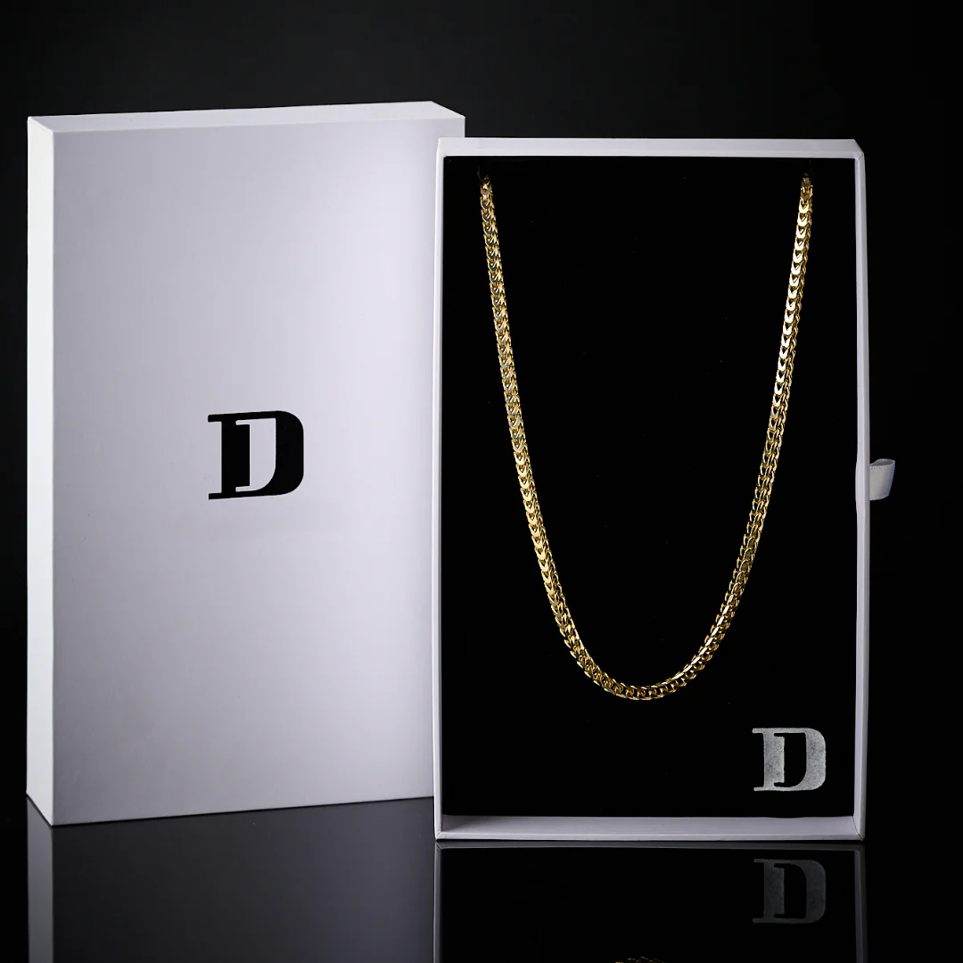 FRANCO 14K Gold Vermeil Chain DC 925 - Image 4